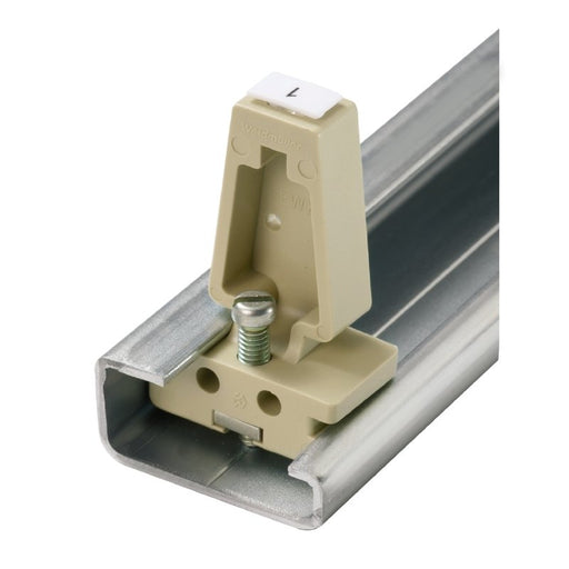 Weidmüller - Endklammer/-halter für Reihenklemme Endwinkel EWK 2 − 50 Stück