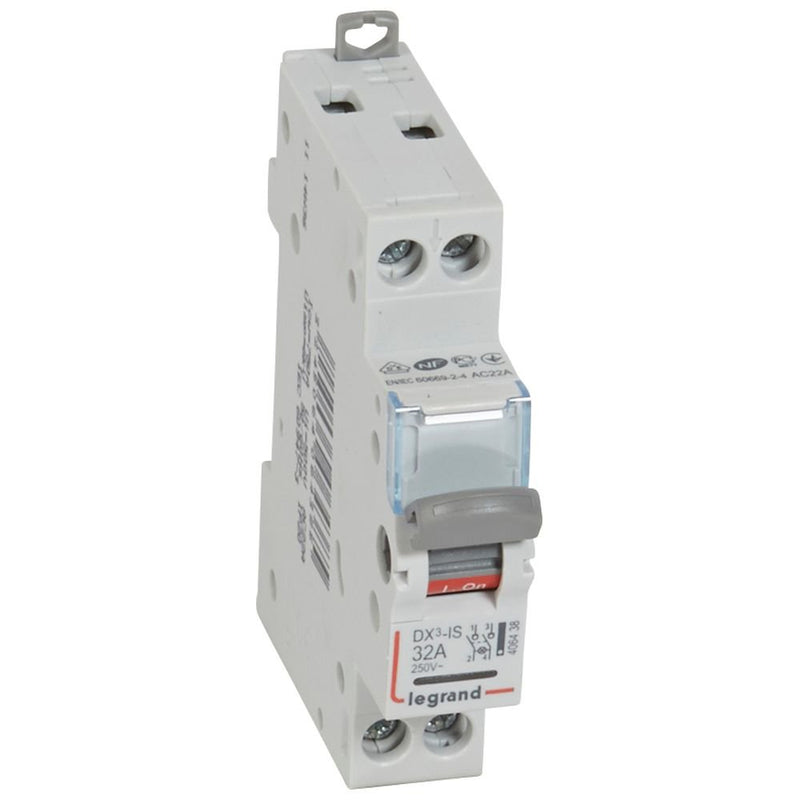 Legrand - Lasttrennschalter Reiheneinbauschalter Legrand 406438 Aus 2P BEL. 32A