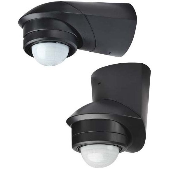 Grothe - Bewegungsmelder/Präsenzmelder komplett Bewegungsmelder prof.120 McGuard prof.BM120sw AC 230V/500VA/250W