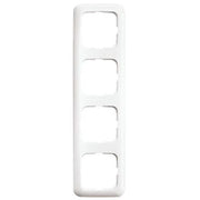 Busch-Jaeger - Abdeckrahmen Rahmen 4-fach 2514-214 aws, senk.+ waager