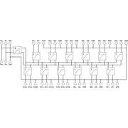 Phoenix Contact - Feldbus, Dez. Peripherie - Einspeise- und Segmentmodul Gerätekoppler FB-12SP − 1 Stück