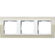 Gira - Abdeckrahmen 3fach 0213773 klar sand