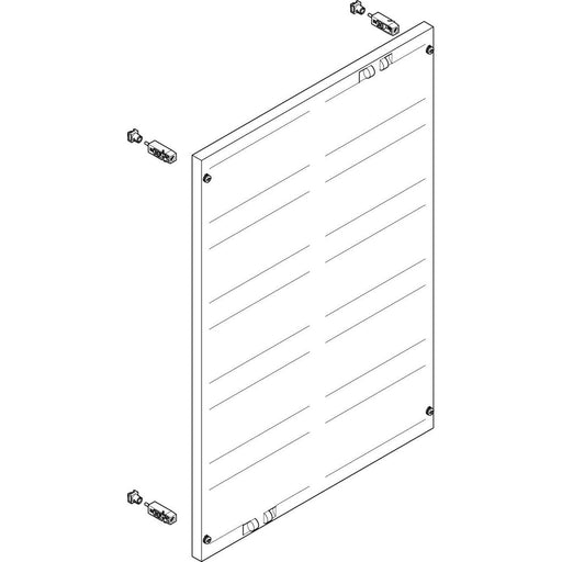 ABN - Verteilerfeld für Installationsverteiler ESPRO-Modul MF2570 flach BxH:500x750mm