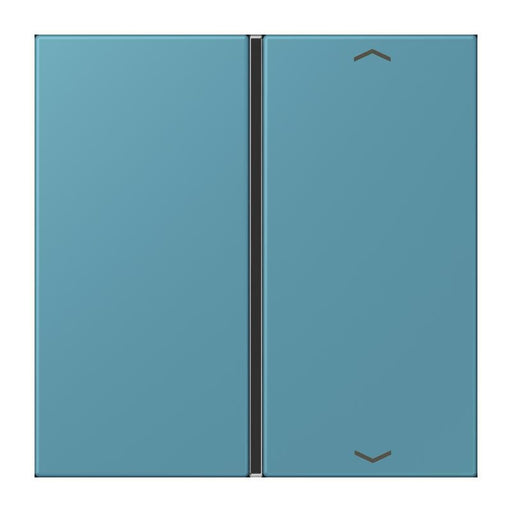 Jung - Abdeckung/Bedienelement für Installationsschalterprogramme Taste 1fach m. Pfeilsymb. LC 401 TSAP 212 ceruleen vif