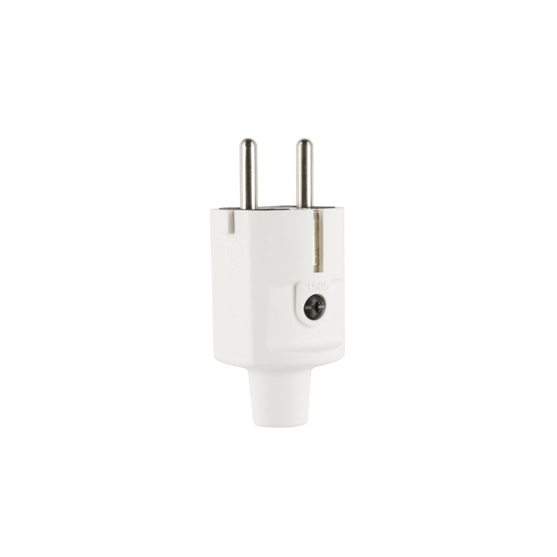 ABL - Schutzkontaktstecker Compact Stecker 1505 1505 SK+F/B TPE ws