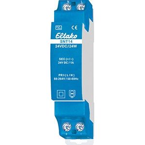 Eltako - Gleichstromversorgung Schaltnetzteil SNT14-24V/24W 24V DC/24W