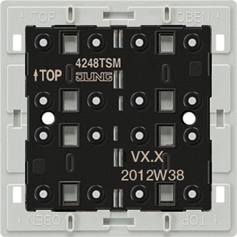 Jung - Taster Tastsensor-Modul 4-fach 4248 TSM 24V AC/DC 20mA