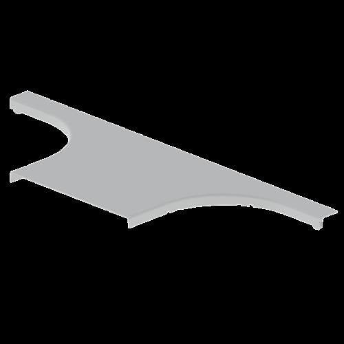 Unex - Deckel T-Stück für Kabeltragsystem T-Abzweiger 66329 lichtgrau, 300mm − 2 Stück by Unex
