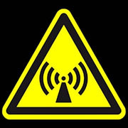 Hein - Warn-/Hinweisschild Warnschild 7979 Strahlung, 100mm