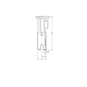 WAGO - Steckverbinder für steckbare Gebäudeinstallation Buchsenmodul o. PE-Kontakt 267-109 − 500 Stück