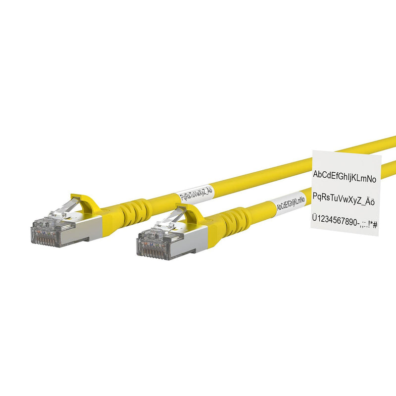 Metz Connect - Patchkabel Kupfer Patchkabel Cat.6A 1308452077WE AWG 26 2m ge − 10 Stück