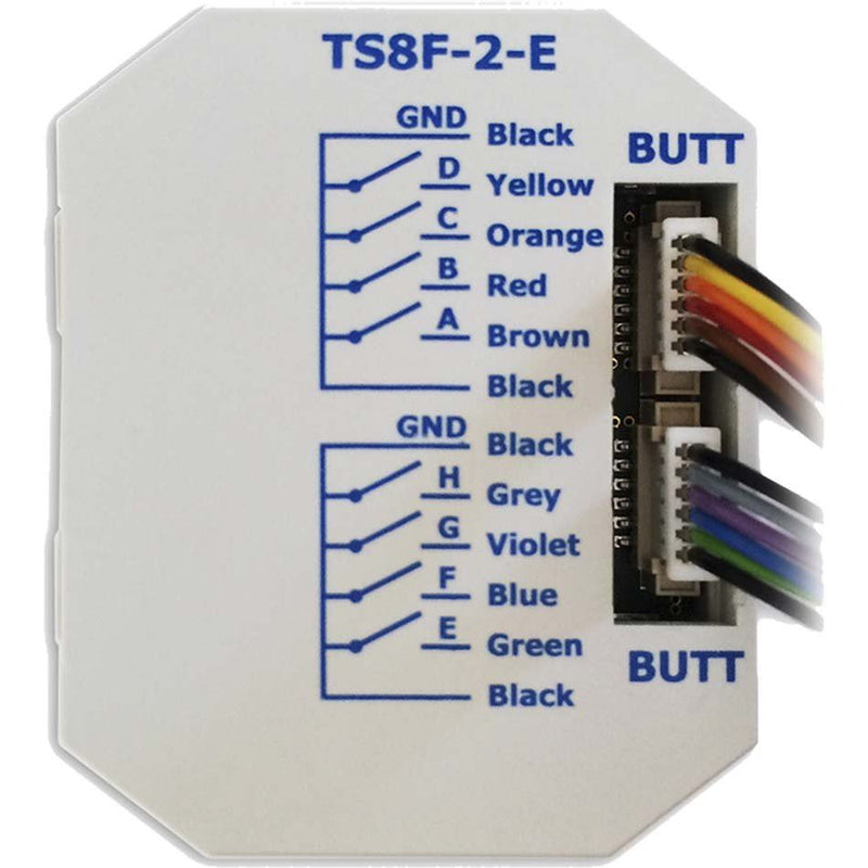 Lingg&Janke - Bussystem-Binäreingang Tasterschnittstelle TS8F-2-E f.8 Einzelt.TS8F-2-E
