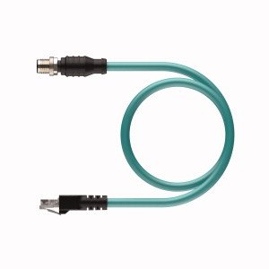 Turck - Rundsteckverbinder, feldkonfektionierbar (Industriesteckverbinder) Verbindungsleitung RSSX RJ45S 862-10M