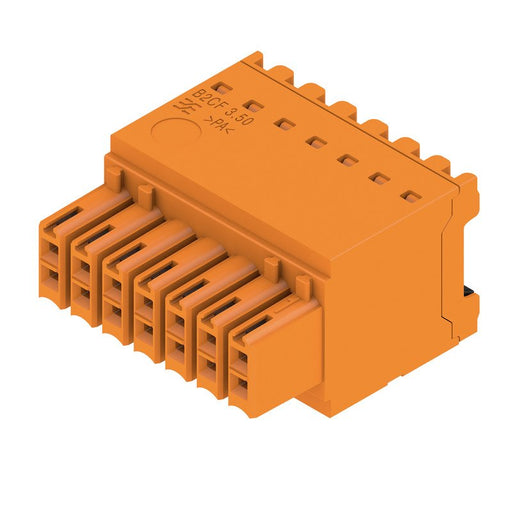 Weidmüller - Kabelsteckverbinder für Leiterplattensteckverbinder Verbinder 3.50mm B2CF 3.50#1277330000 − 72 Stück