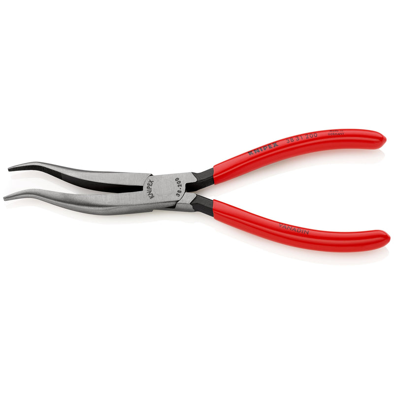 Knipex - Telefonzange Mechanikerzange 38 31 200 schwarz, 200mm