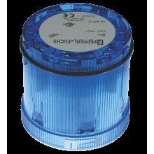 Pepperl+Fuchs Fabrik - Signalsäulenelement, optisch Rundumleuchte LED, blau VAZ-LED-70MM-BU − 1 Stück