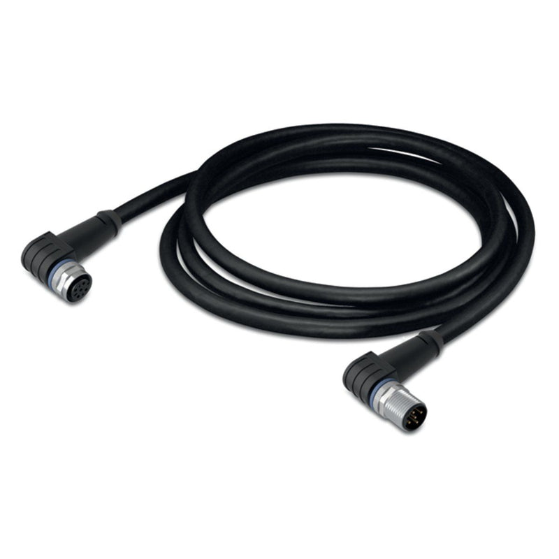 WAGO - Konfektioniertes Sensor-Aktor-Kabel Sensor-/Aktorleitung M12A 756-5404/040-010 Bu.,w.,M12A-St.,w