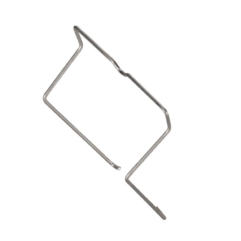 Weidmüller - Zubehör/Ersatzteile für Schaltrelais Halteklammer D-SERIES SLD CLIP 3CO M Metall − 10 Stück