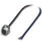 Phoenix Contact - Rundsteckverbinder, feldkonfektionierbar (Industriesteckverbinder) Einbausteckverbinder SACC-DSI-M8 #1456080 3-polig M8