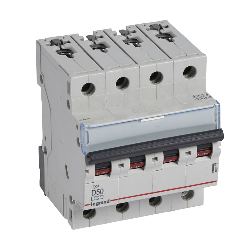 Legrand - Leitungsschutzschalter Legrand 403777 D50A 4-polig 6kA