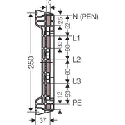 Hensel - Sammelschienenträger Mi ST 63 630A