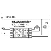 Stahl - Elektrisches Zubehör/Ersatzteile für Leuchten Uni Modul ADR20-ILS-Z2 263022 Ersatzteil