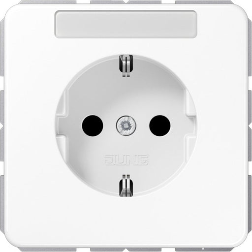 Jung - Steckdose SCHUKO-Steckdose 16A 250V CD 1520 NNA WW mit Schriftfeld
