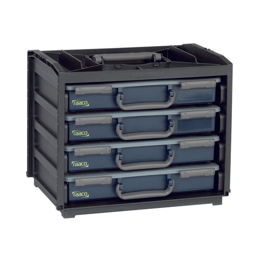 Cimco Werkzeuge - Sortimentskasten für Anschluss- und Verbindungstechnik Handybox bestückt 412004 inkl.4Sortimentskä