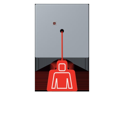 Jung - Behindertenelement für Installationsschalterprogramme Notrufsystem Zugtaster NRS LC 0834 ZT 257 gris clair 59