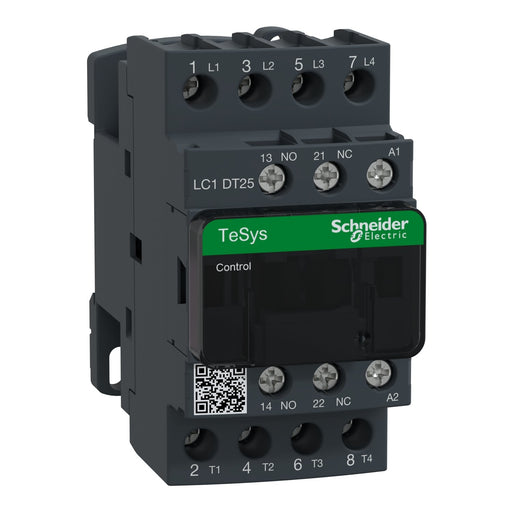 Schneider Electric - Leistungsschütz zum Schalten von Wechselstrom Leistungsschütz LC1DT25G7 4-polig, 1S, 1Ö