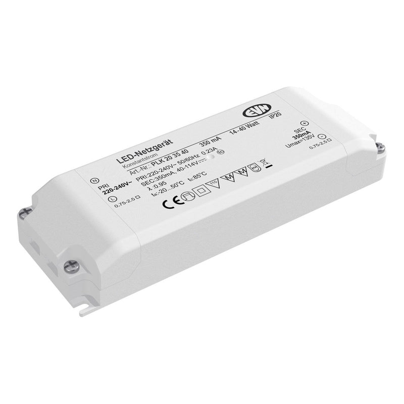 EVN Lichttechnik - LED-Betriebsgerät LED-Netzgerät 350mA PLK203540 14-40W