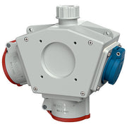 Mennekes - CEE-Steckdosen-Kombination (IEC 60309) DELTA-BOX 92916 2xCEE16A5P,Schuko