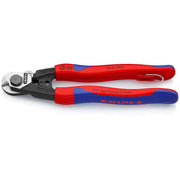 Knipex - Kabelschere Drahtseilschere 95 62 190 T BK 190mm, mit Bef.-Öse