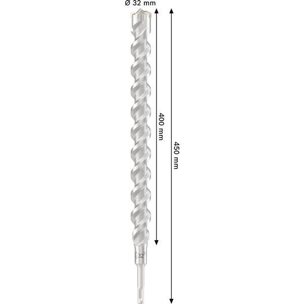 Bosch - Bohrer PRO SDS plus-5X 2608707245 Hammerbohrer 32 x