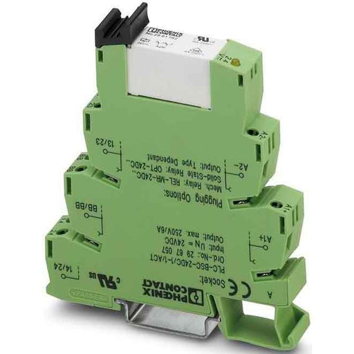 Phoenix Contact - Relaissockel PLC-Grundklemme PLC-BSC- 24DC/21-21 Eingang 24VDC
