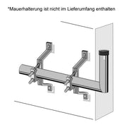 Televes - Antennenhalterung Winkelrohr A10030W 100 cm