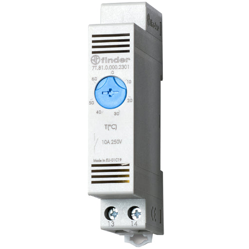 Finder - Steuerung Klimatisierung (Schaltschrank) Thermostat 7T.81.0.000.2302 1S, 10A
