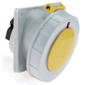 Bals Elektrotech - CEE-Anbausteckdose (IEC 60309) Anbausteckdose geneigt 32A 12326 3p 110V 6h IP67
