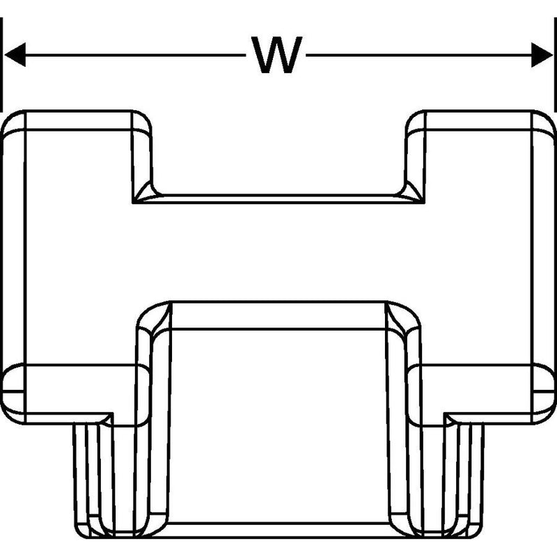 HellermannTyton - Befestigungssockel und -element für Kabelbinder Kabelhalter S2CM25 − 500 Stück