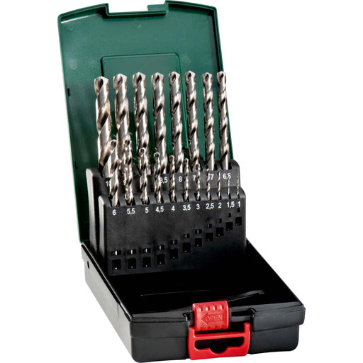 Metabowerke - Bohrer-Set HSS-G-Kunststoffkassette 627668000 SP 19-teilig