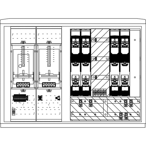Elsta Mosdorfer - Zähler-Komplettschrank Wandlerschrank Freiluft WS834.N2.N2201 WS A850-3 N2 400A