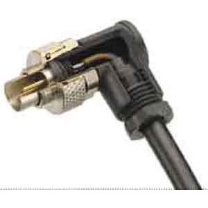 Binder - Rundsteckverbinder, feldkonfektionierbar (Industriesteckverbinder) Winkelstecker 99 0405 70 03 3-pol