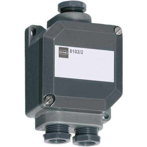 Stahl - Klemmenkasten Abzweigdose 8102/21-31