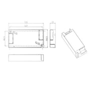 Brumberg Leuchten - LED-Betriebsgerät LED-Konverter 500-1050mA 17842010 TW