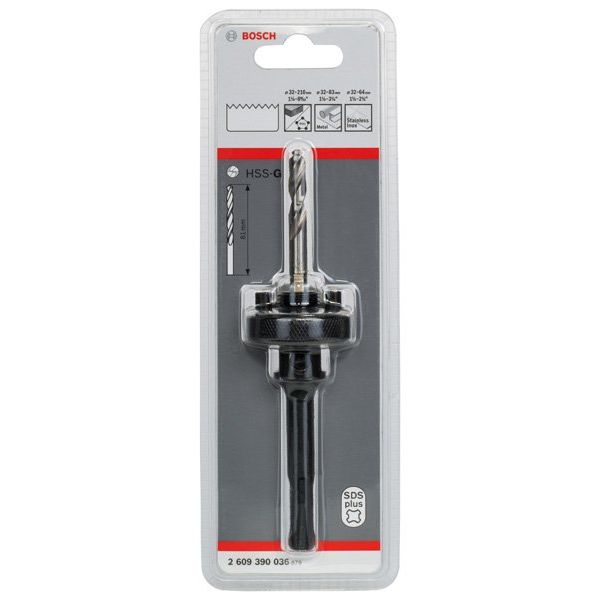 Bosch - Aufnahmeschaft für Lochsägen SDS plus-Adapter, 5/8-Zoll 2609390036 - 18 UNF 32 bis 210