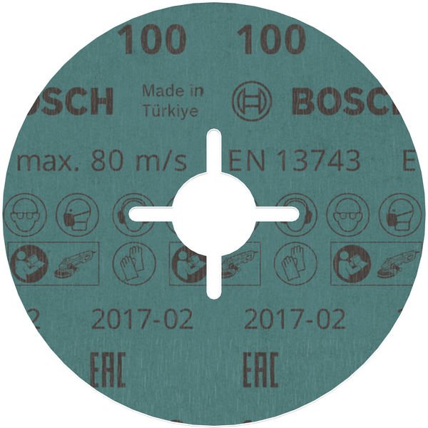 Bosch - Trenn-/Schleifscheibe PRO R780 Fiberscheibe, 2608621608 115 mm, G100