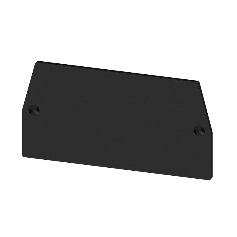 Weidmüller - Abschluss- und Zwischenplatte für Reihenklemme Abschlussplatte WAP WTL 6 SW 68.5mmx1.5mm − 20 Stück
