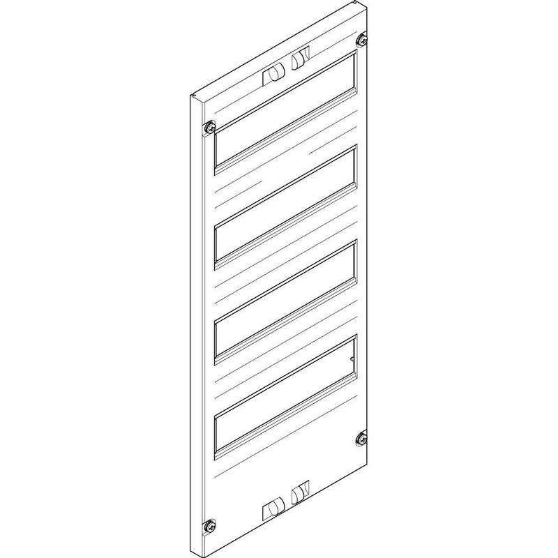ABN - Abdeckung für Verteilerfeld Abdeckplatte FAO1422N 250x600mm 1FB/4RE
