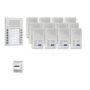 TCS Tür Control - Türsprech-Set Audio Außenstation Pack 12 PPAF12-EN/02 PES12 Tasten AP