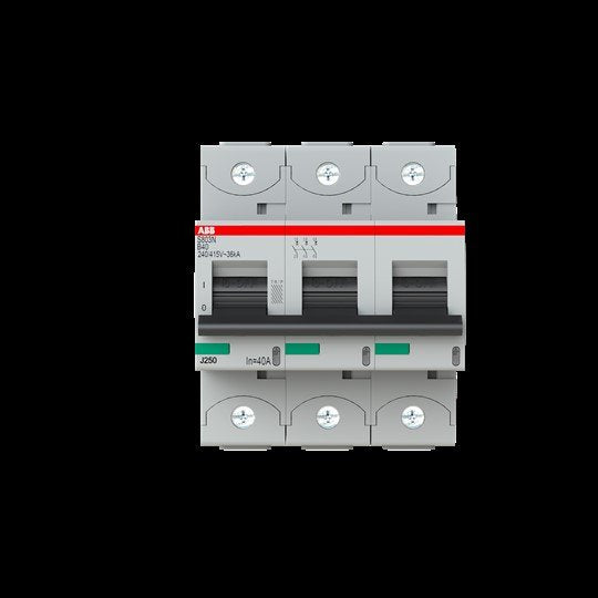 ABB Stotz S&J - Leitungsschutzschalter Hochl.-Sicherungsautomat S803N-B40 B, 40A, 3-p